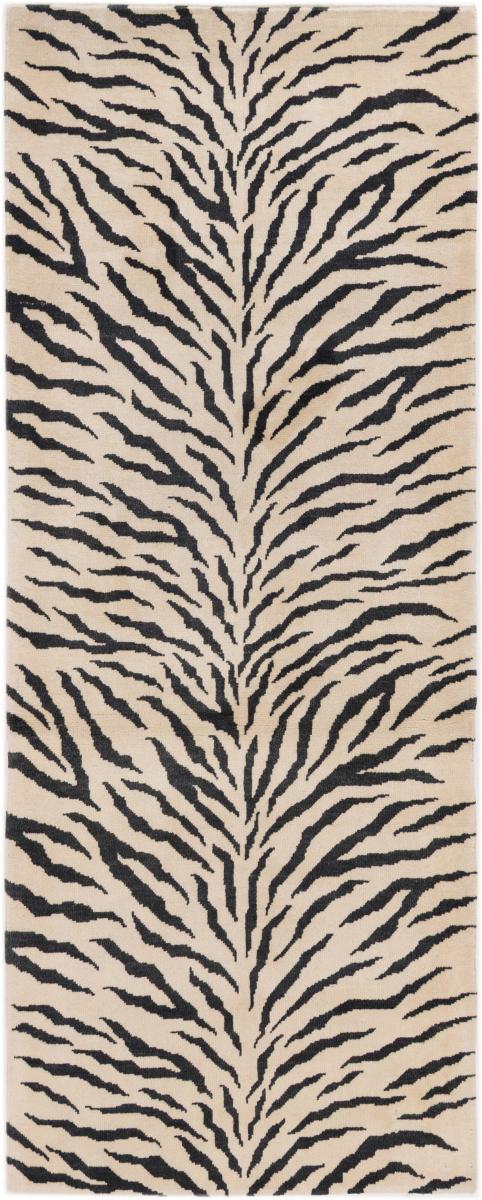 Chinese rug China 6'7"x2'6" 6'7"x2'6", Persian Rug Knotted by hand