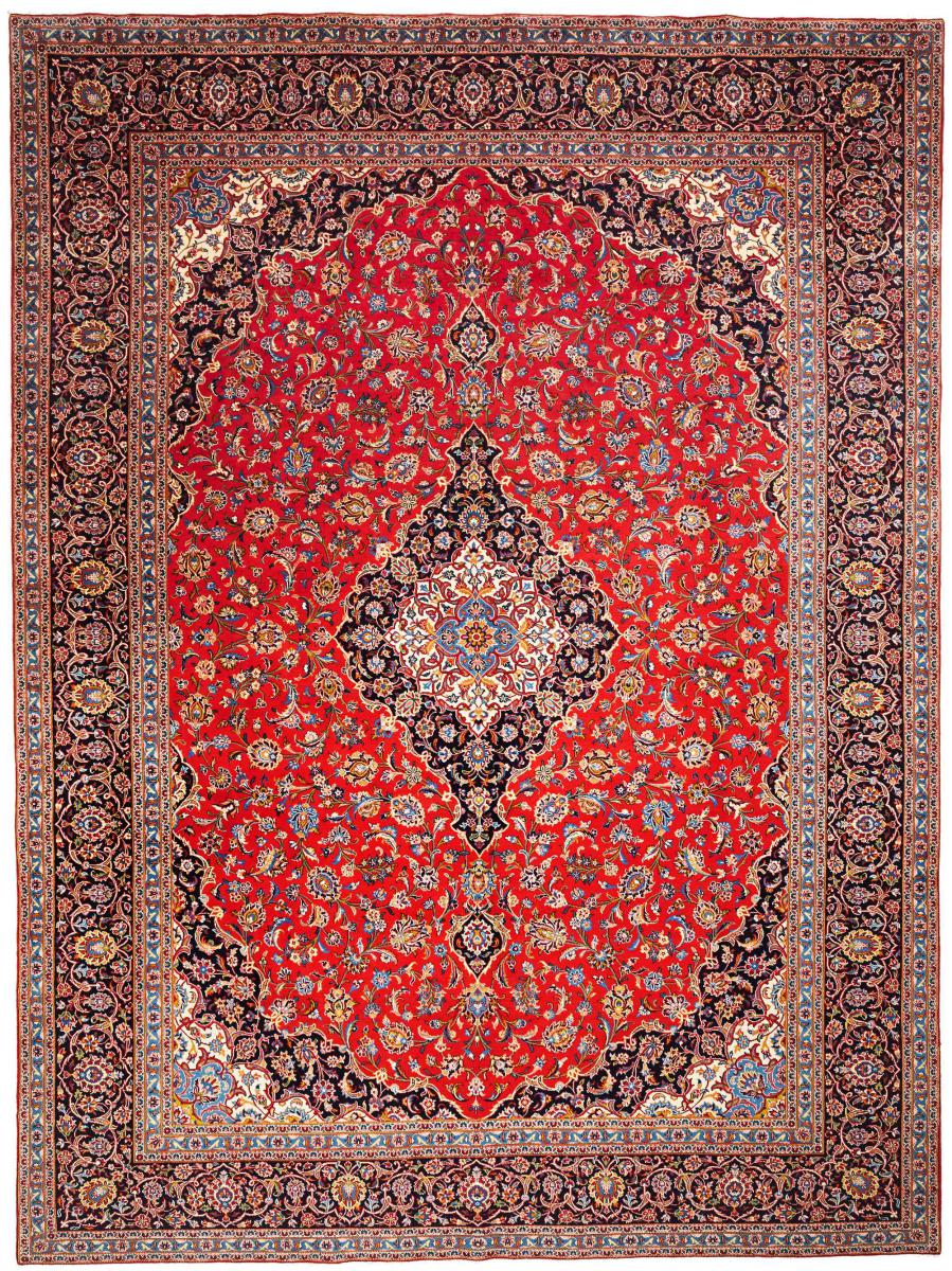 Persian Rug Keshan Arkadan 397x294 397x294, Persian Rug Knotted by hand