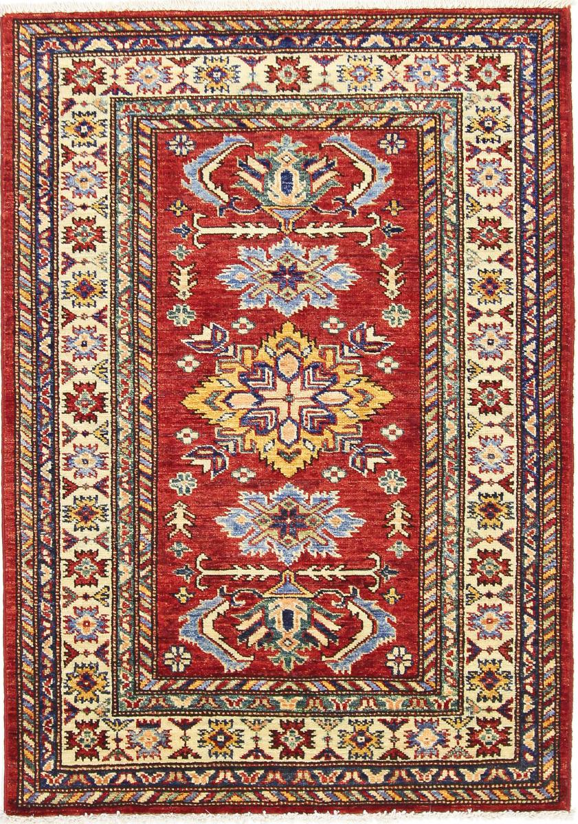 Afghan rug Super Kazak 117x82 117x82, Persian Rug Knotted by hand