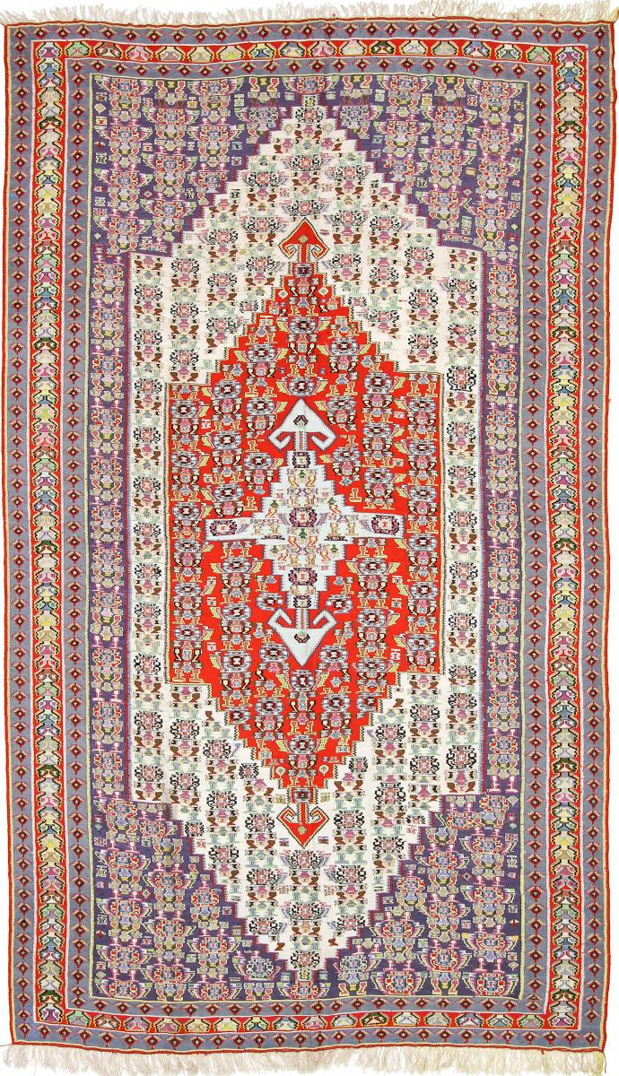 Perzsa szőnyeg Kilim Senneh 261x155 261x155, Perzsa szőnyeg Kézzel csomózva