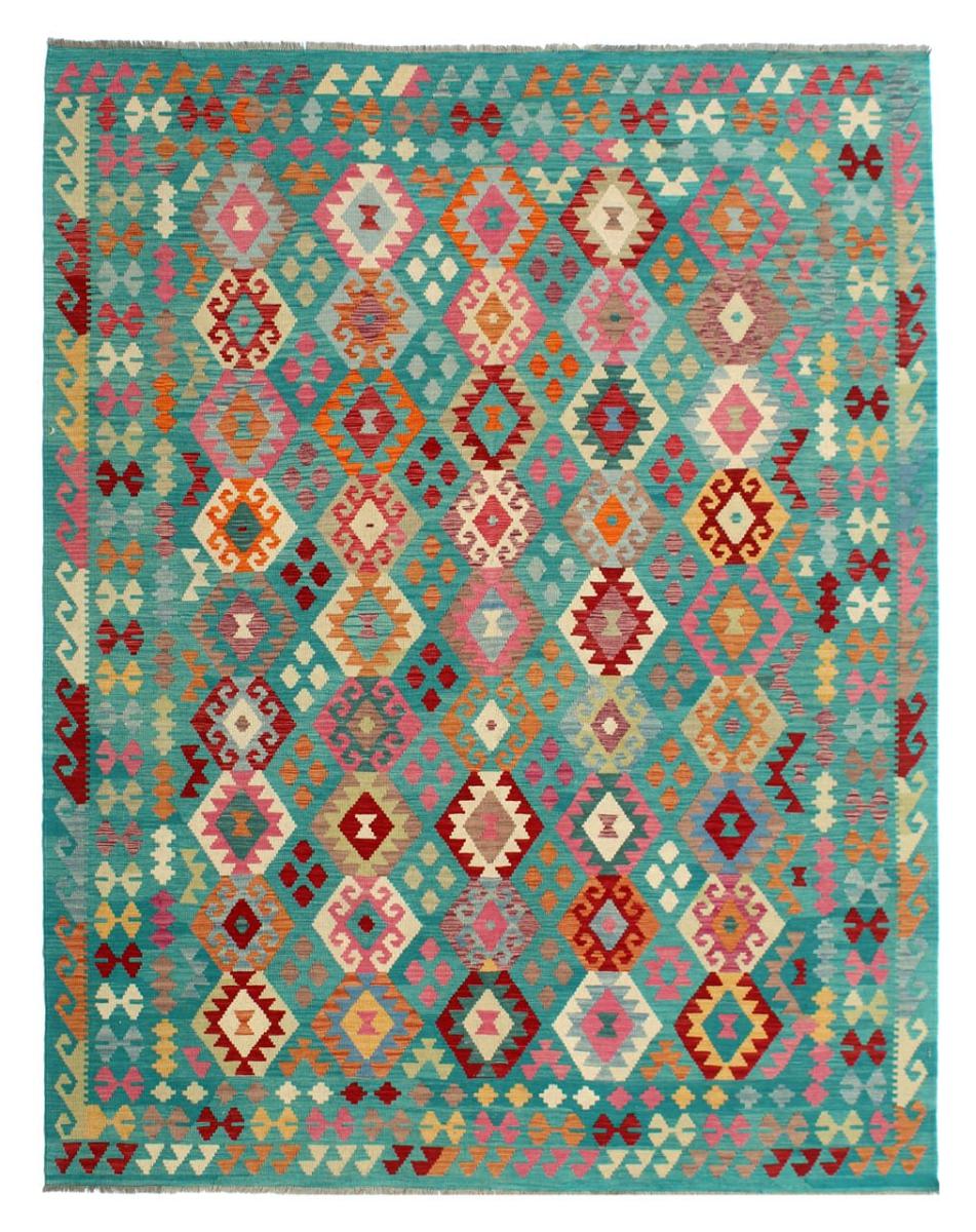 Afghan rug Kilim Afghan 11'1"x8'5" 11'1"x8'5", Persian Rug Woven by hand