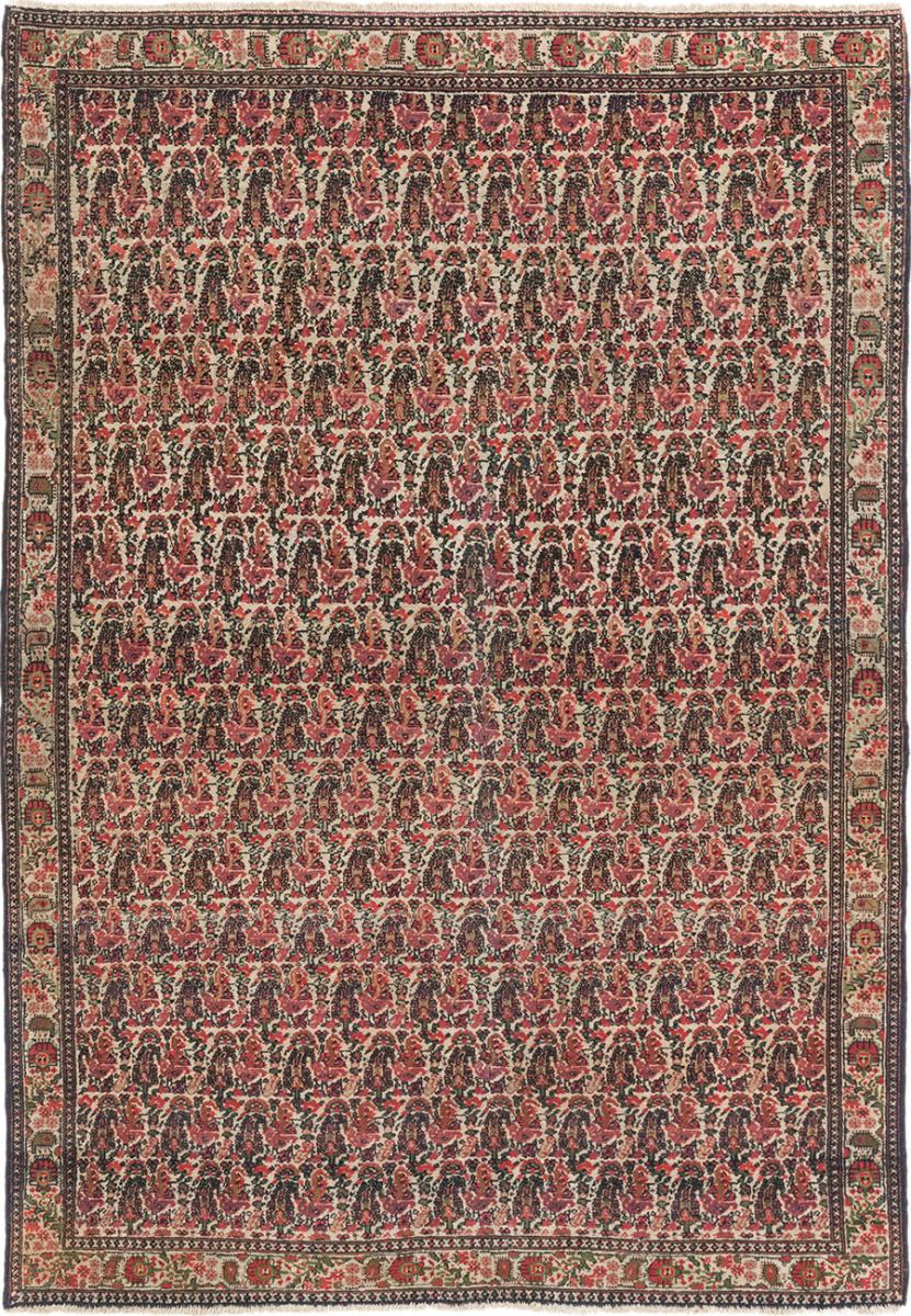 Persisk matta Malayer Antik 201x136 201x136, Persisk matta Knuten för hand