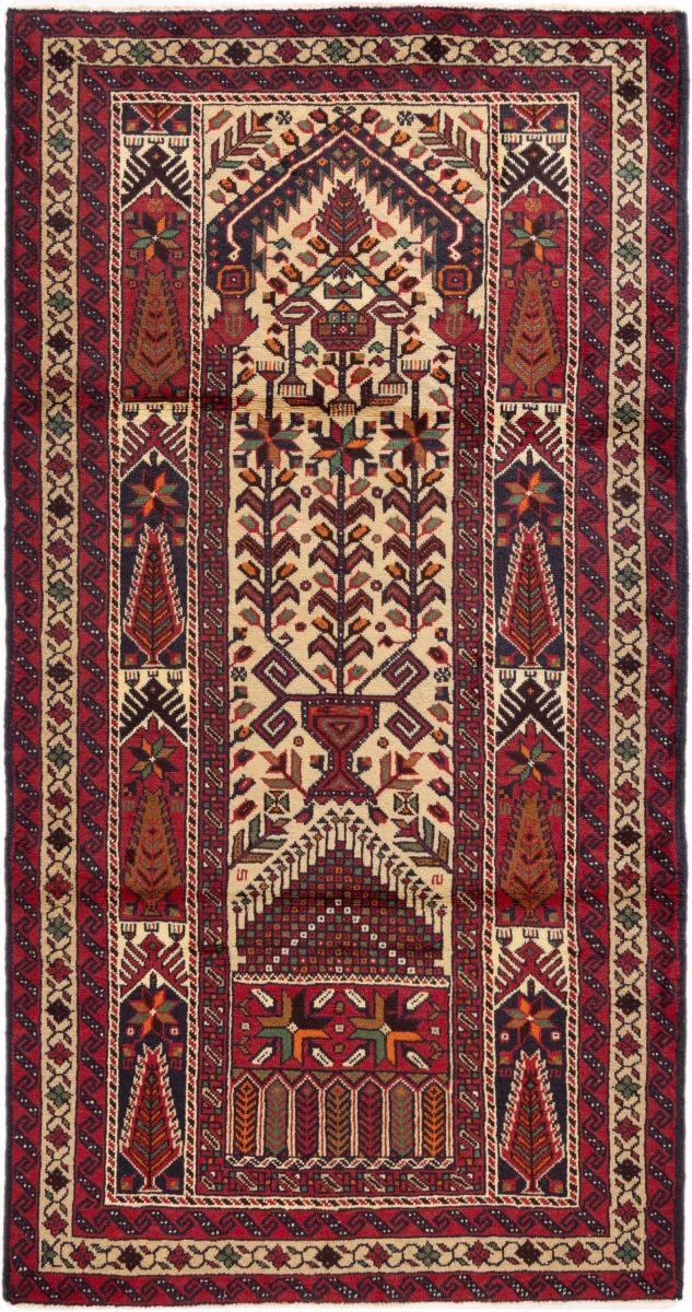 Persian Rug Baluch 207x106 207x106, Persian Rug Knotted by hand