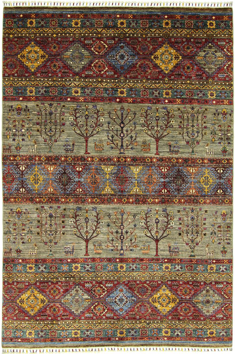 Tapete afegão Arijana Shaal 245x167 245x167, Tapete persa Atado à mão