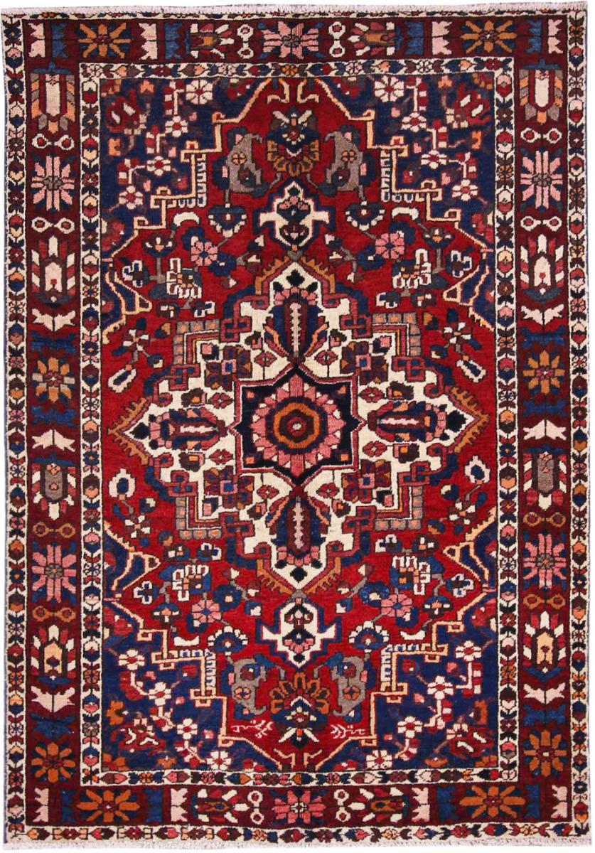 Persisk tæppe Bakhtiar 209x144 209x144, Persisk tæppe Knyttet i hånden