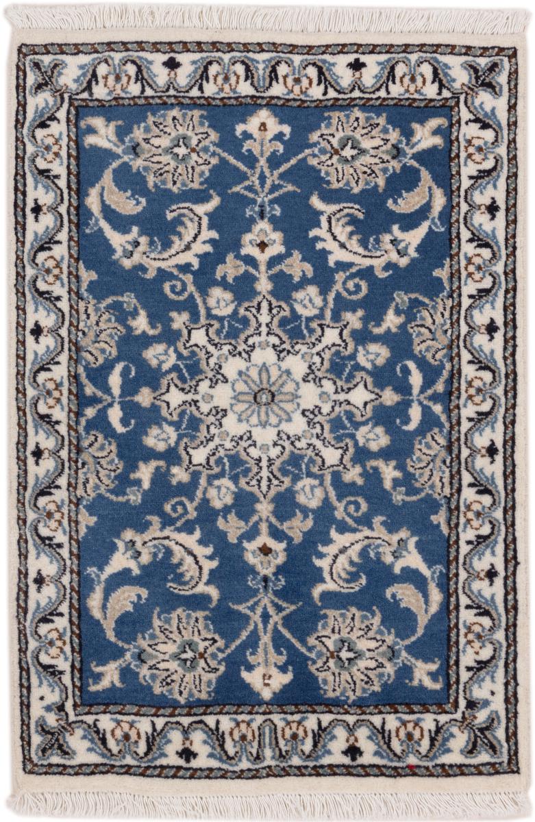 Persian Rug Nain 3'0"x1'11" 3'0"x1'11", Persian Rug Knotted by hand