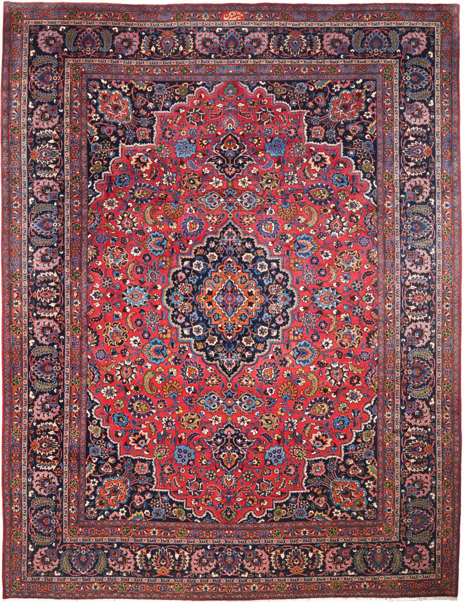 Perserteppich Mashhad 385x301 385x301, Perserteppich Handgeknüpft