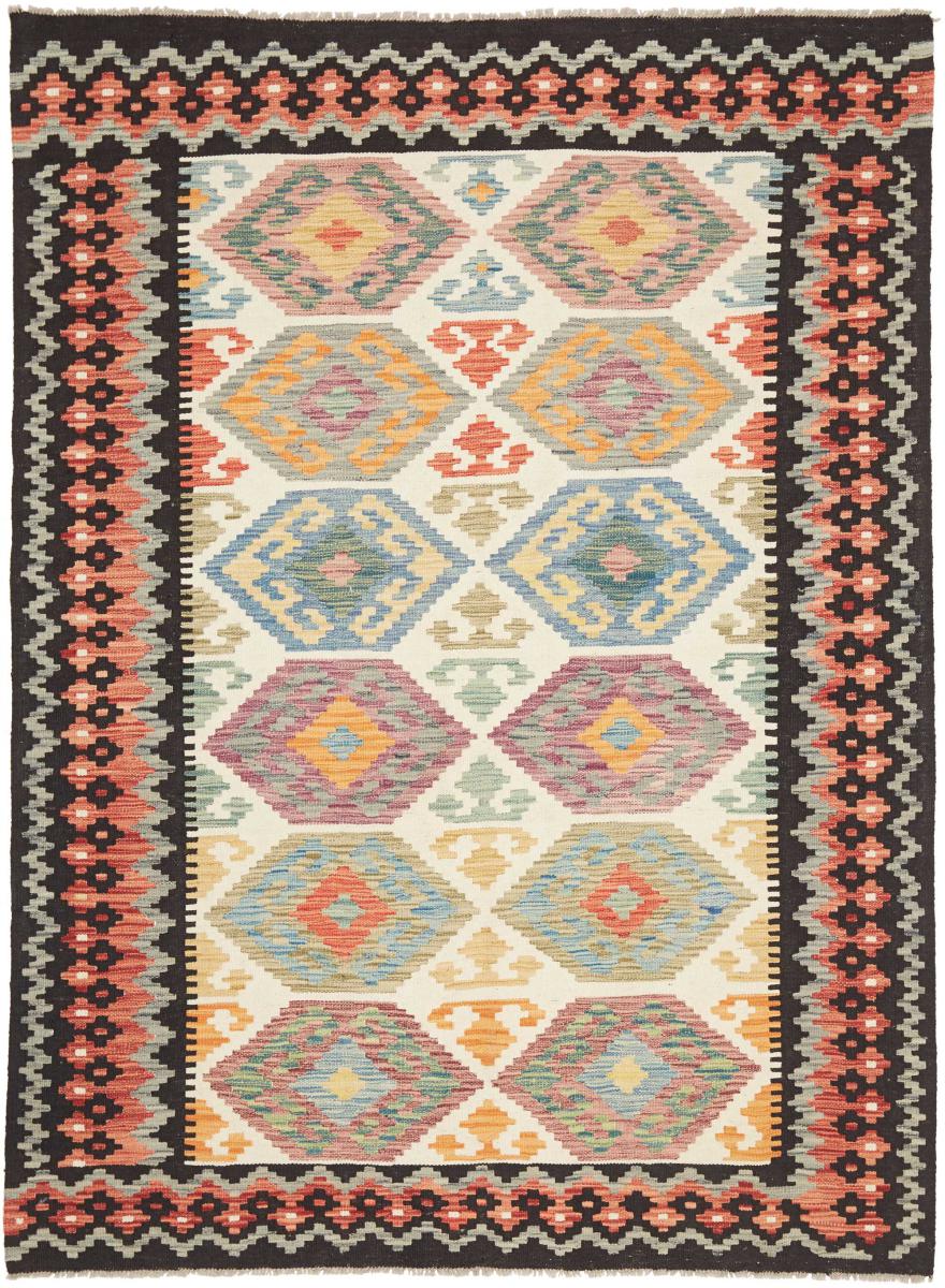 Afghanischer Teppich Kelim Afghan 205x151 205x151, Perserteppich Handgewebt