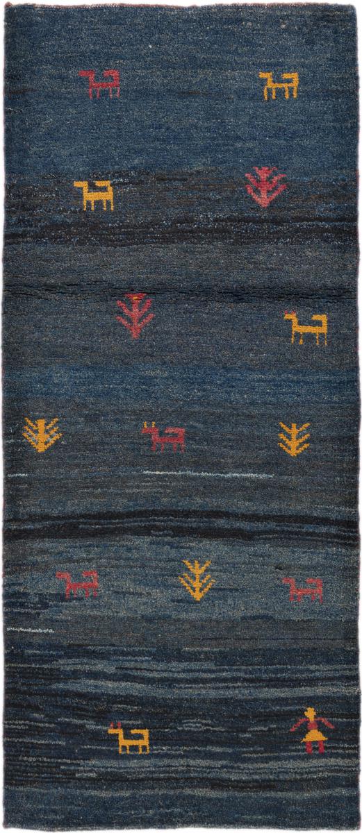 Tapis persan Persan Gabbeh 183x76 183x76, Tapis persan Noué à la main