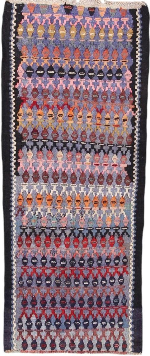Persian Rug Kilim Fars Antique 206x86 206x86, Persian Rug Woven by hand