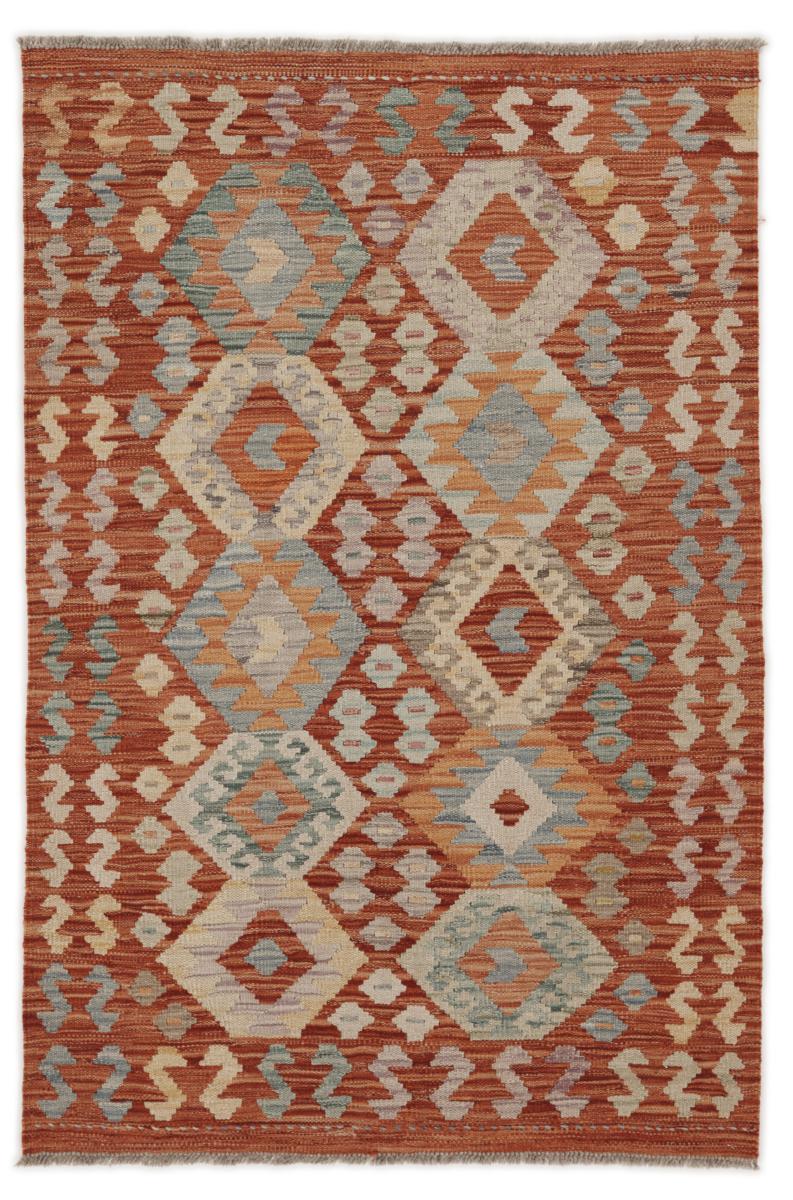 Afghansk teppe Kelim Afghan 150x100 150x100, Persisk teppe Handwoven 