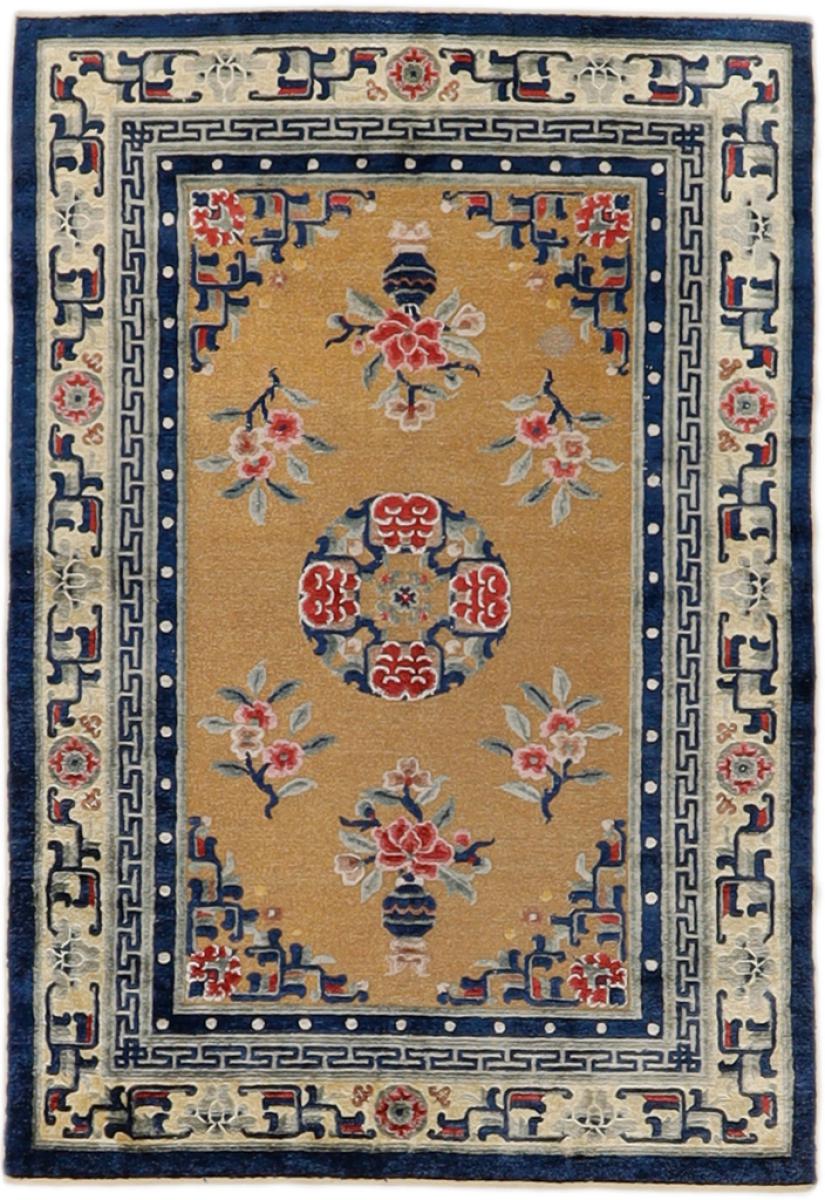 Chinese rug China Silk Gold 185x125 185x125, Persian Rug Knotted by hand