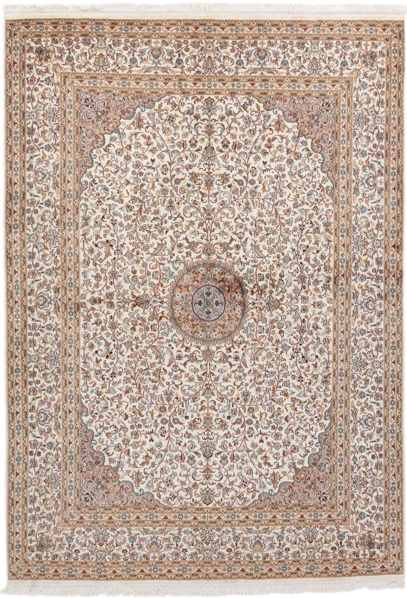 Indo rug Kashmir Silk Single Knot 241x164 241x164, Persian Rug Knotted by hand