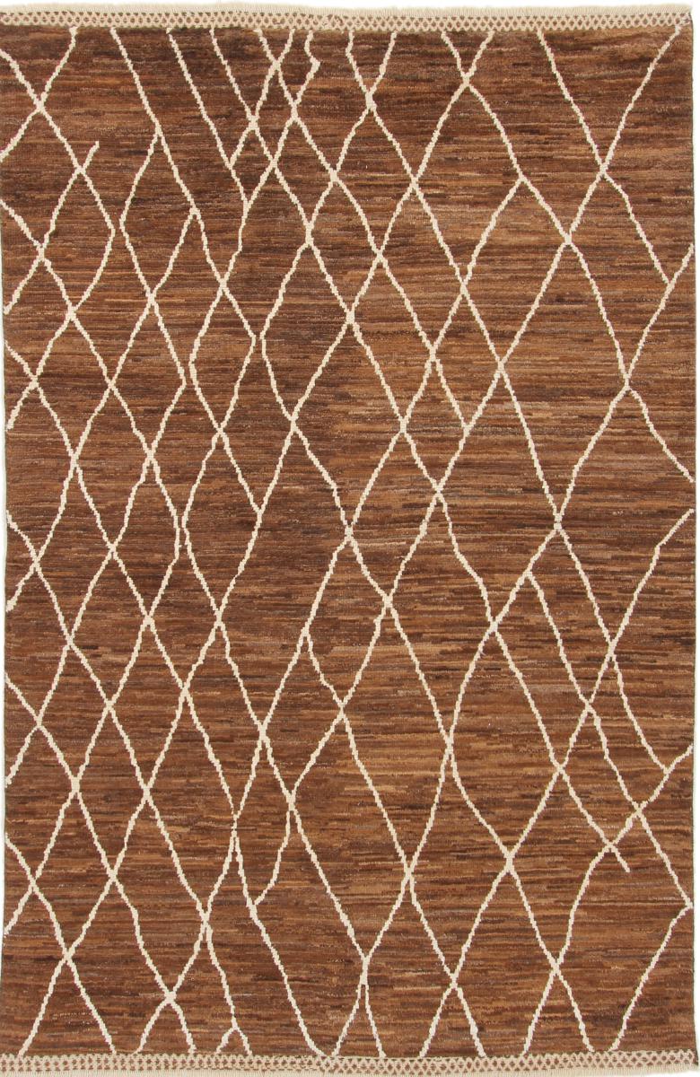 Afgán szőnyeg Berber Maroccan 8'1"x5'4" 8'1"x5'4", Perzsa szőnyeg Kézzel csomózva