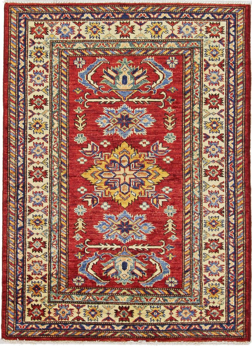 Tapis afghan Super Kazak 116x82 116x82, Tapis persan Noué à la main