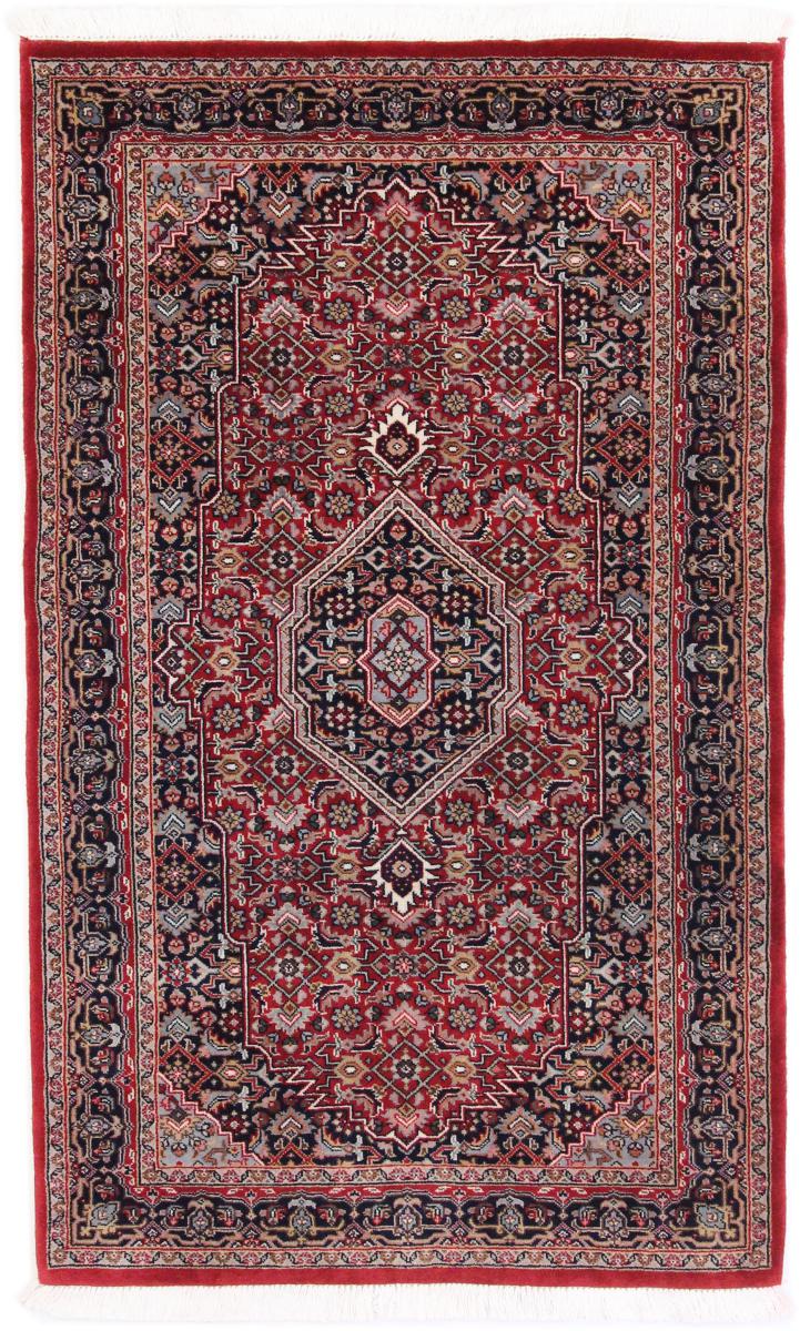 Indischer Teppich Indo Bidjar 5'1"x3'1" 5'1"x3'1", Perserteppich Handgeknüpft