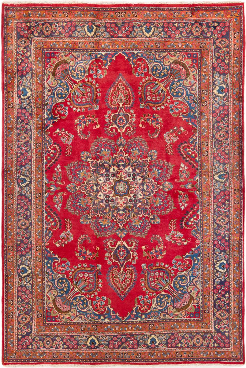 Persian Rug Mashhad 295x198 295x198, Persian Rug Knotted by hand