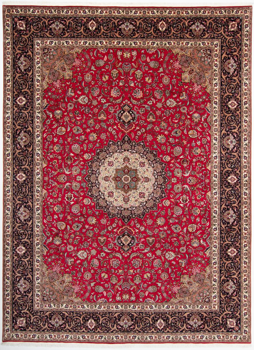 Perzsa szőnyeg Tabriz 50Raj 13'3"x9'11" 13'3"x9'11", Perzsa szőnyeg Kézzel csomózva