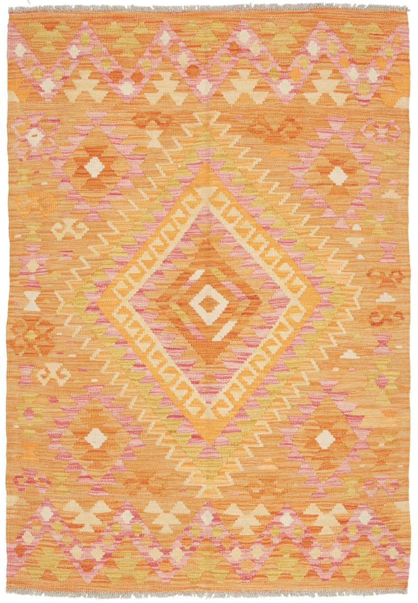 Αφγανικό χαλί Κιλίμ Afghan 144x102 144x102, Περσικό χαλί Οι κόμποι έγιναν με το χέρι