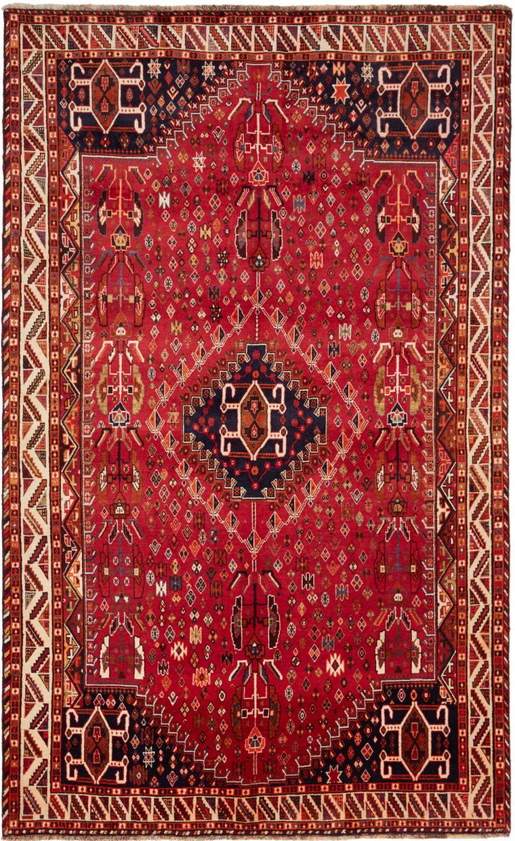 Tapis persan Shiraz 281x171 281x171, Tapis persan Noué à la main