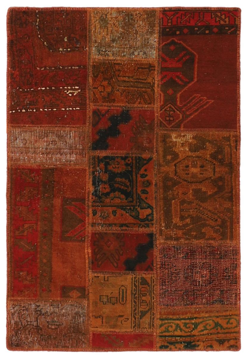 Alfombra persa Patchwork 124x81 124x81, Alfombra persa Anudado a mano