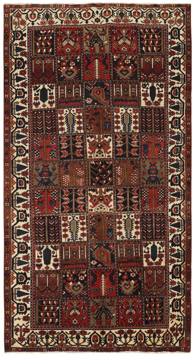 Perzisch tapijt Bakhtiari 284x156 284x156, Perzisch tapijt Handgeknoopte
