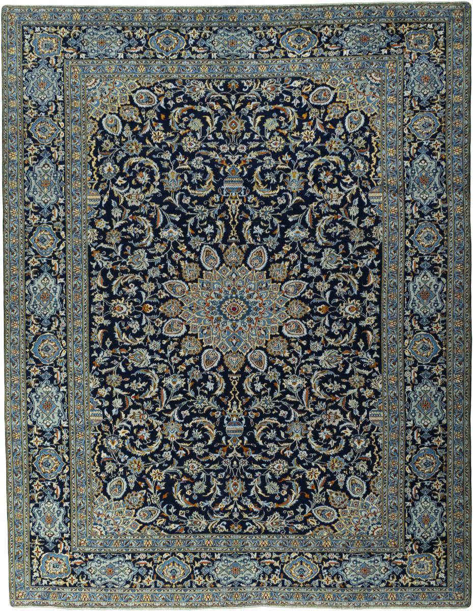 Tapis persan Kashan 383x298 383x298, Tapis persan Noué à la main