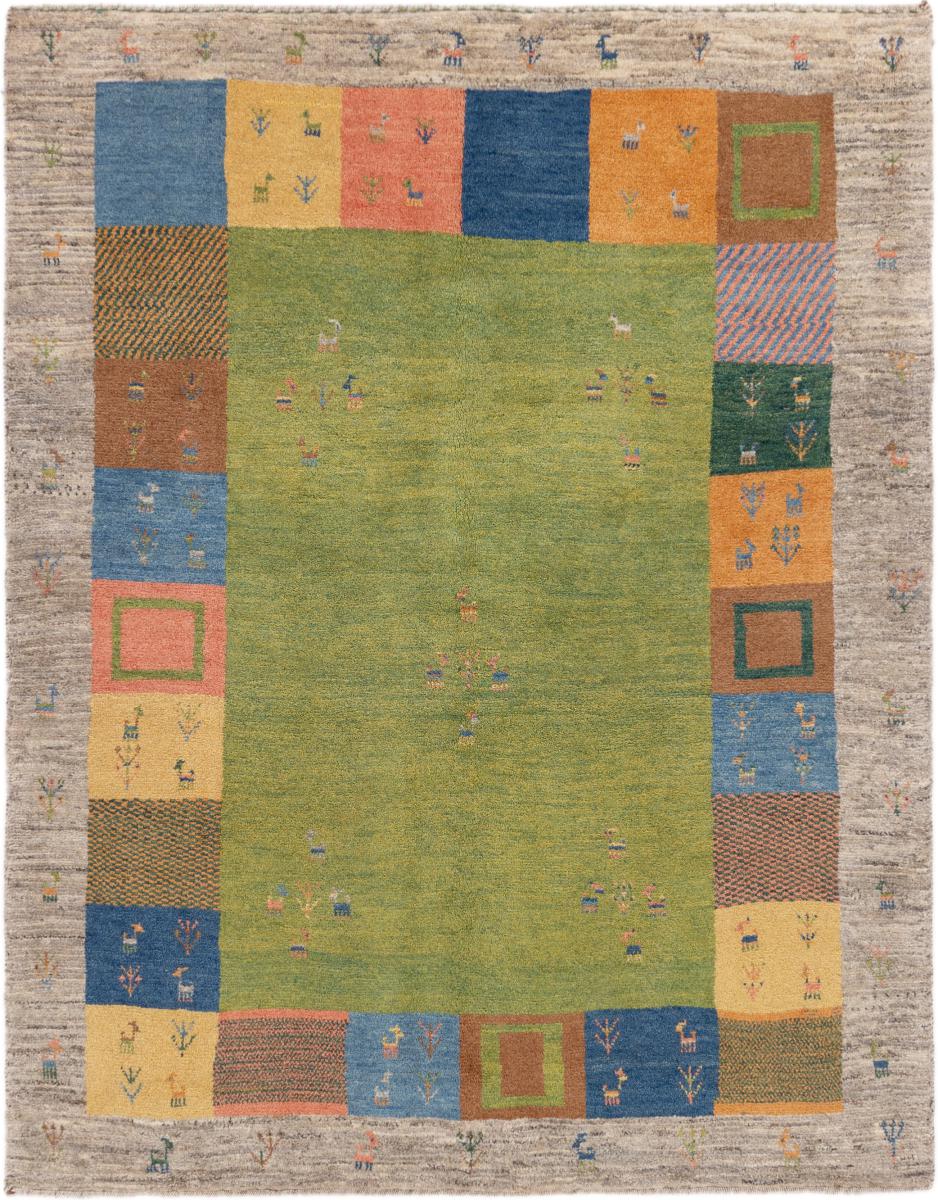 Perserteppich Perser Gabbeh Pure 195x152 195x152, Perserteppich Handgeknüpft