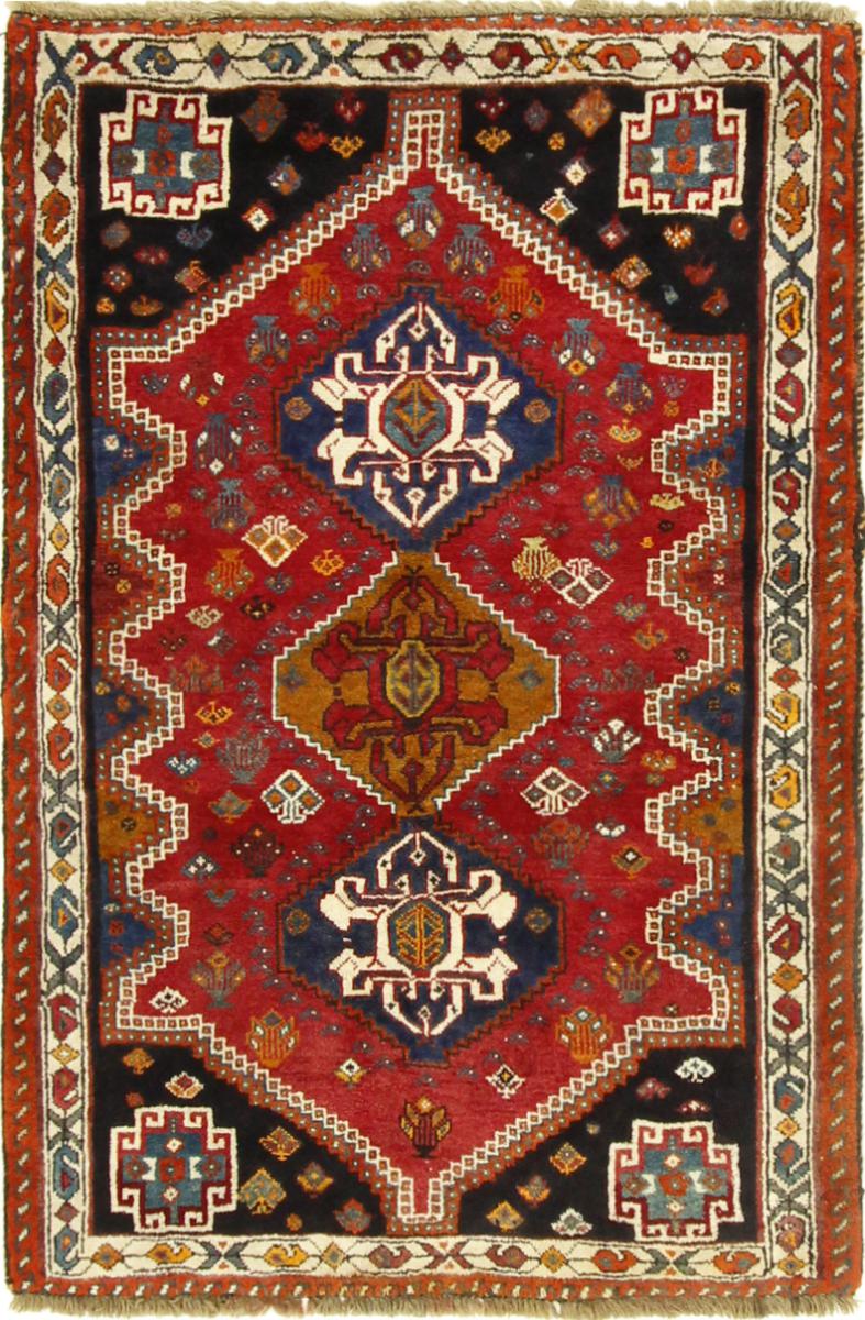 Alfombra persa Ghashghai 159x106 159x106, Alfombra persa Anudado a mano