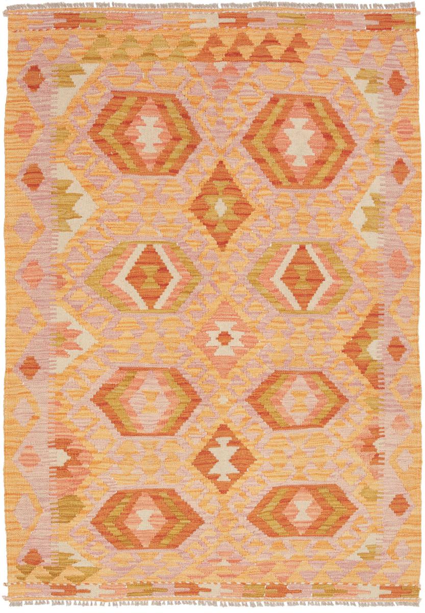 Αφγανικό χαλί Κιλίμ Afghan 144x103 144x103, Περσικό χαλί Οι κόμποι έγιναν με το χέρι