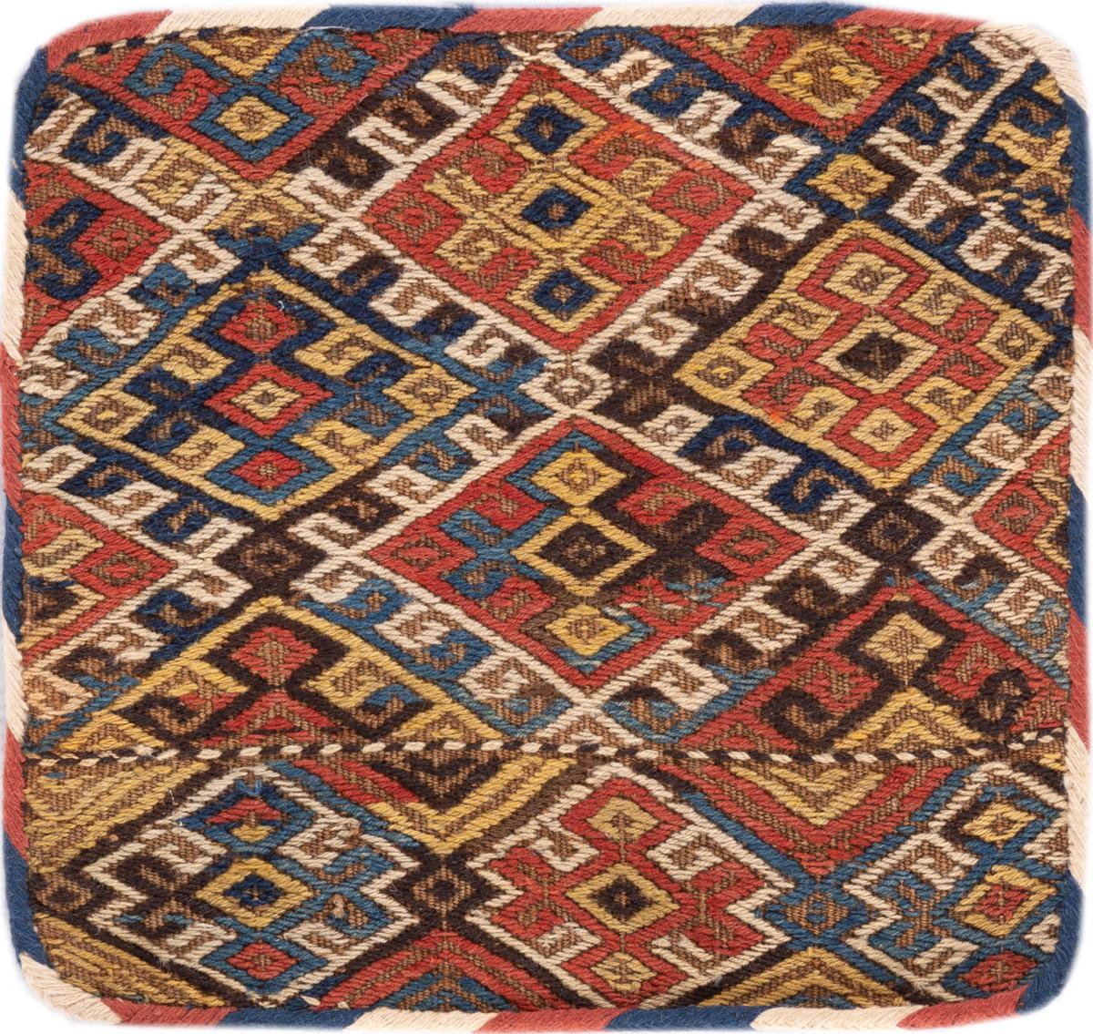 Περσικό χαλί Κιλίμ Fars Kissen 45x43 45x43, Περσικό χαλί Οι κόμποι έγιναν με το χέρι