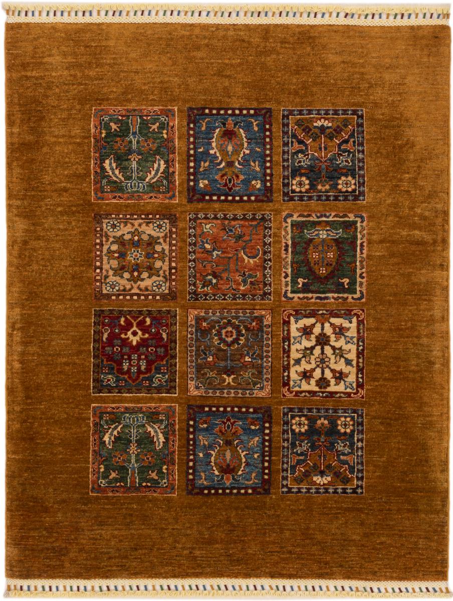 Afghansk tæppe Arijana Shaal 154x122 154x122, Persisk tæppe Knyttet i hånden