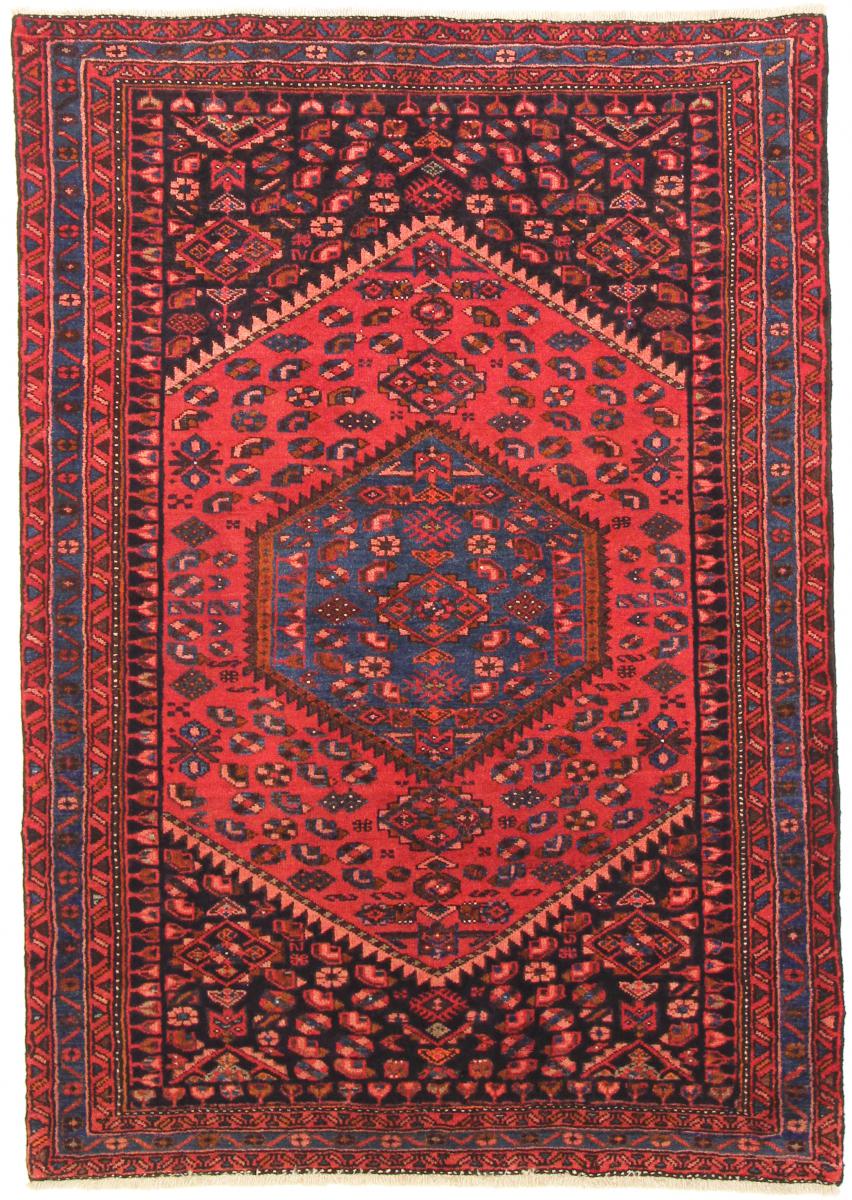 Persisk tæppe Zanjan 192x135 192x135, Persisk tæppe Knyttet i hånden