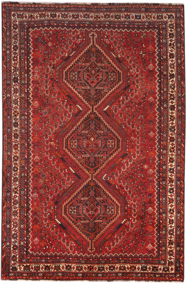 Tapete persa Shiraz 306x202 306x202, Tapete persa Atado à mão