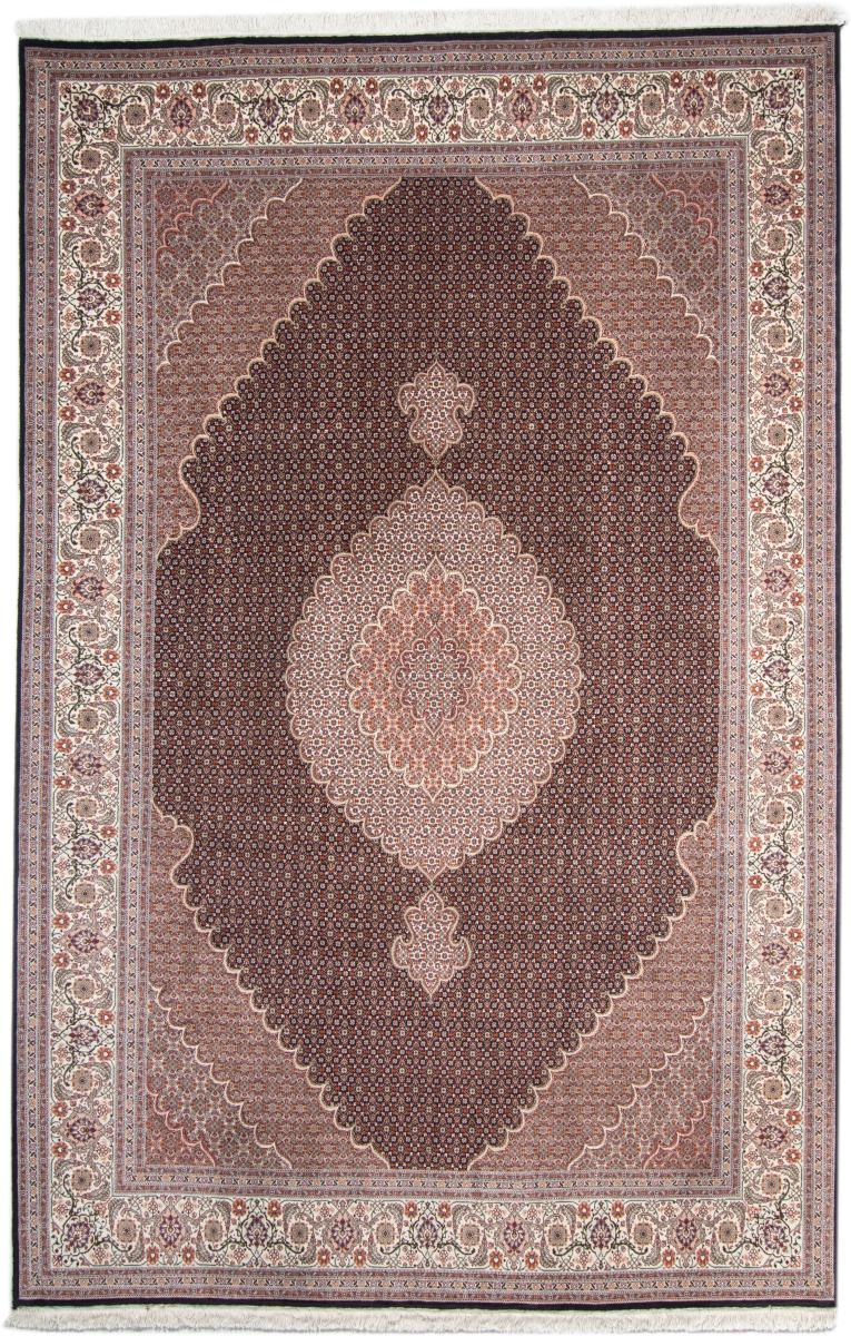 Tapete persa Tabriz 50Raj 307x201 307x201, Tapete persa Atado à mão