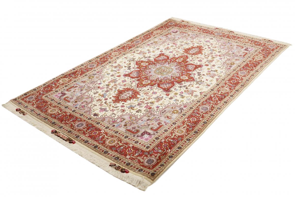 Tapete persa Tabriz 50Raj 219x151 219x151, Tapete persa Atado à mão