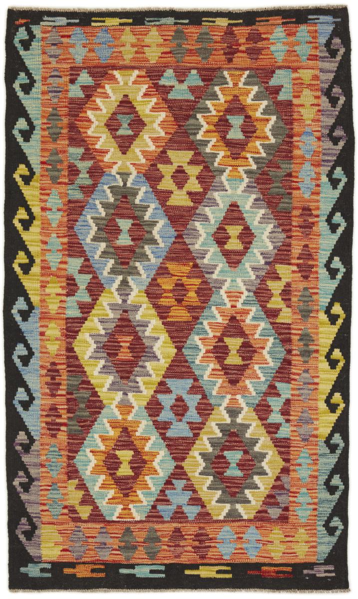 Tapete afegão Kilim Afegão 164x100 164x100, Tapete persa Tecido à mão