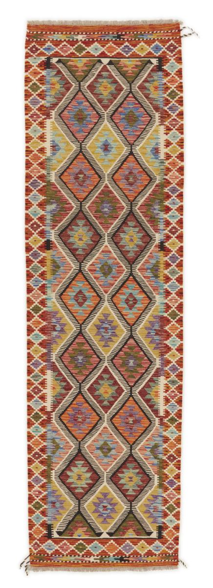 Pakistaans tapijt Kilim Afghan 291x82 291x82, Perzisch tapijt Handgeweven