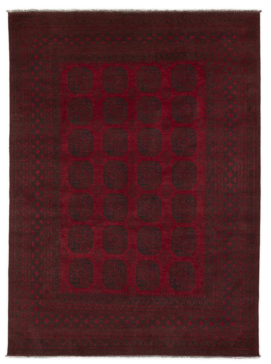Afghan rug Afghan Akhche 11'1"x8'2" 11'1"x8'2", Persian rug Hand-knotted