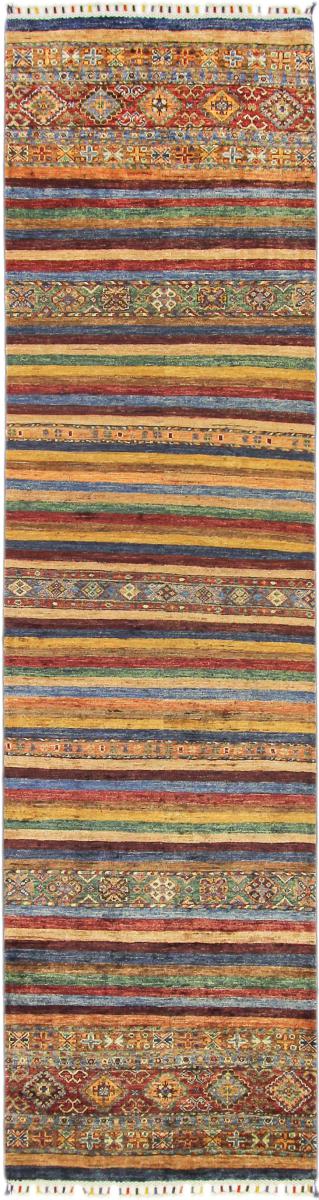 Afghan rug Arijana Klassik 303x79 303x79, Persian Rug Knotted by hand