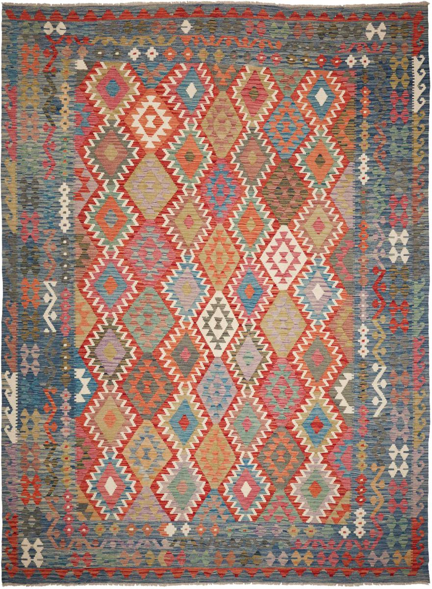 Tapete afegão Kilim Afegão 347x255 347x255, Tapete persa Tecido à mão