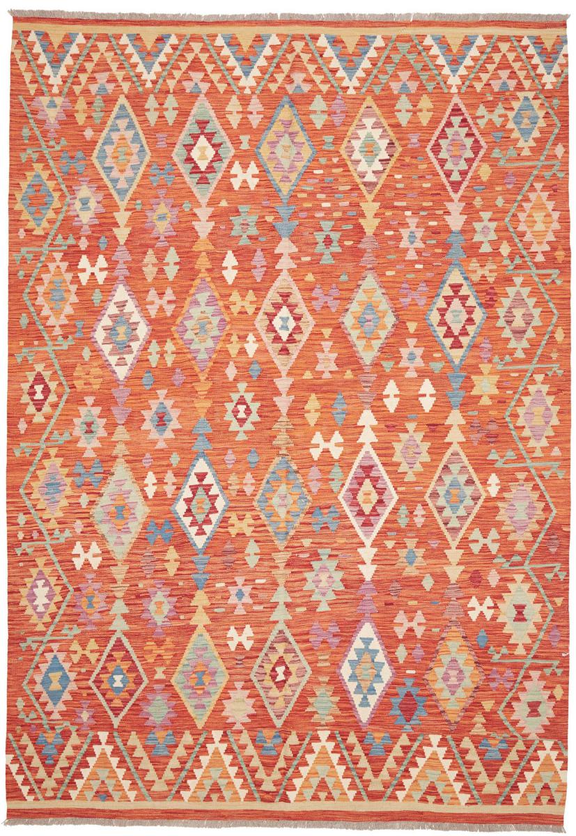 Αφγανικό χαλί Κιλίμ Afghan 292x202 292x202, Περσικό χαλί Οι κόμποι έγιναν με το χέρι