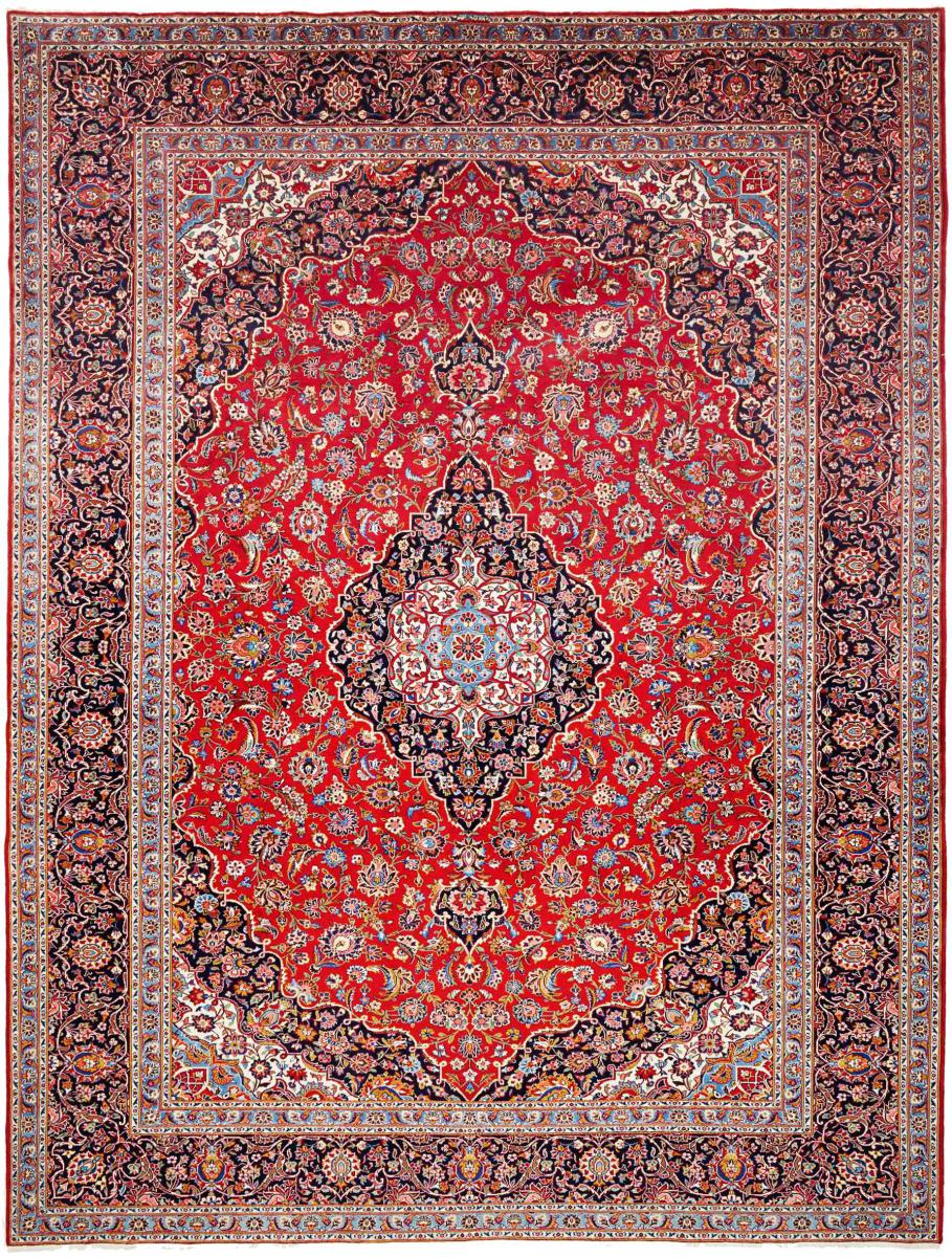 Persisk teppe Keshan Ardekan 404x308 404x308, Persisk teppe Knyttet for hånd