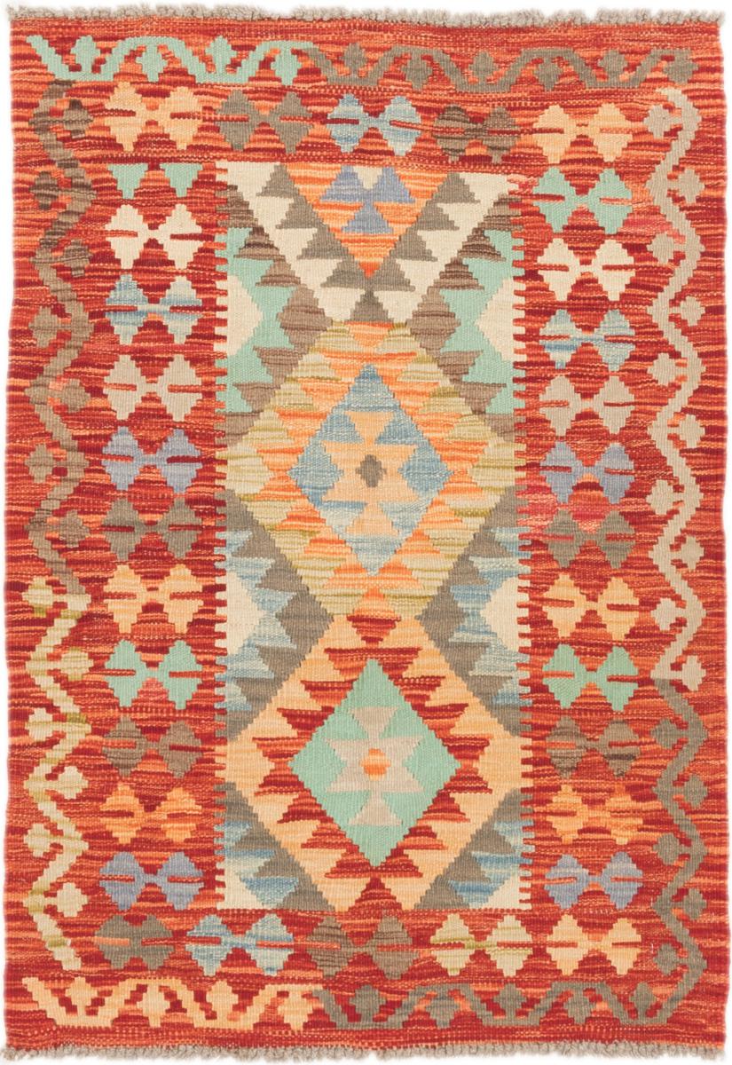 Tapete afegão Kilim Afegão 117x81 117x81, Tapete persa Tecido à mão