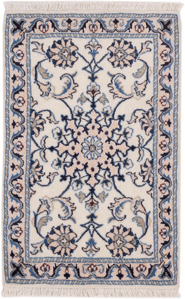 Persian Rug Nain 2'11"x2'0" 2'11"x2'0", Persian Rug Knotted by hand