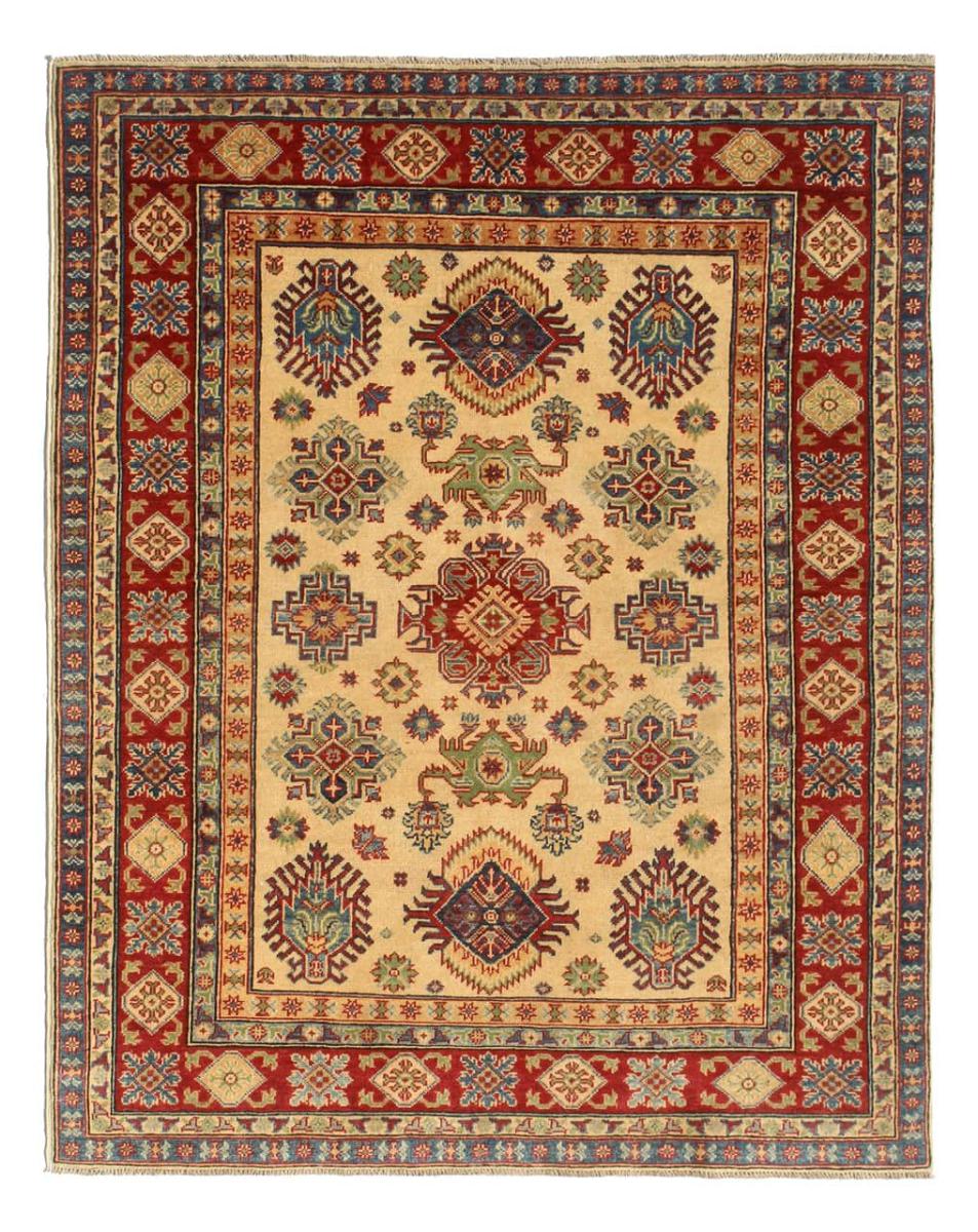 Afganistan-matto Kazak Ghazni 196x153 196x153, Persialainen matto Solmittu käsin