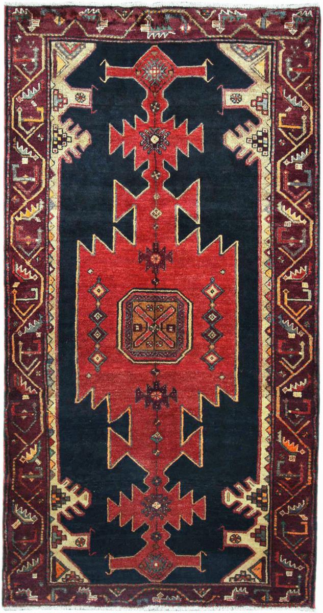 Persian Rug Lillian 9'1"x4'10" 9'1"x4'10", Persian Rug Knotted by hand