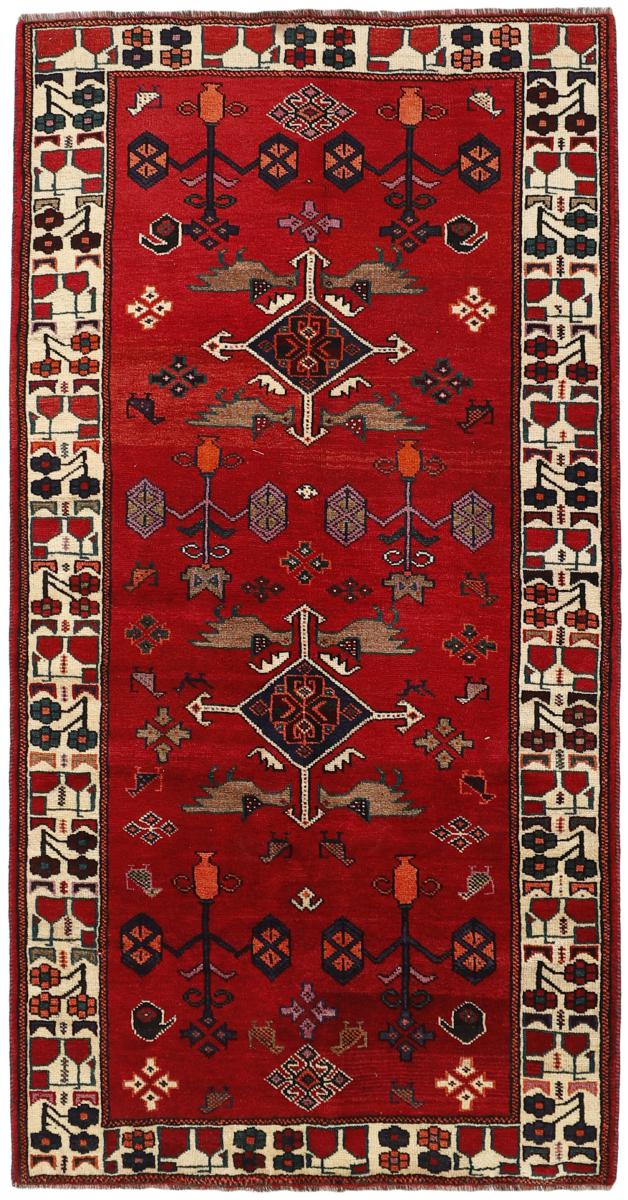Perzisch tapijt Shiraz 243x125 243x125, Perzisch tapijt Handgeknoopte