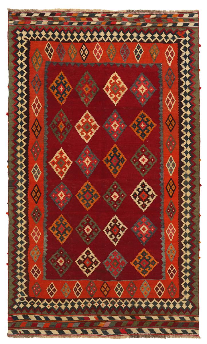 Tapis persan Kilim Fars 271x153 271x153, Tapis persan Tissé à la main