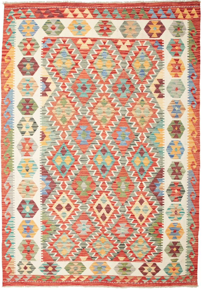 Afghan rug Kilim Afghan 228x167 228x167, Persian Rug Woven by hand